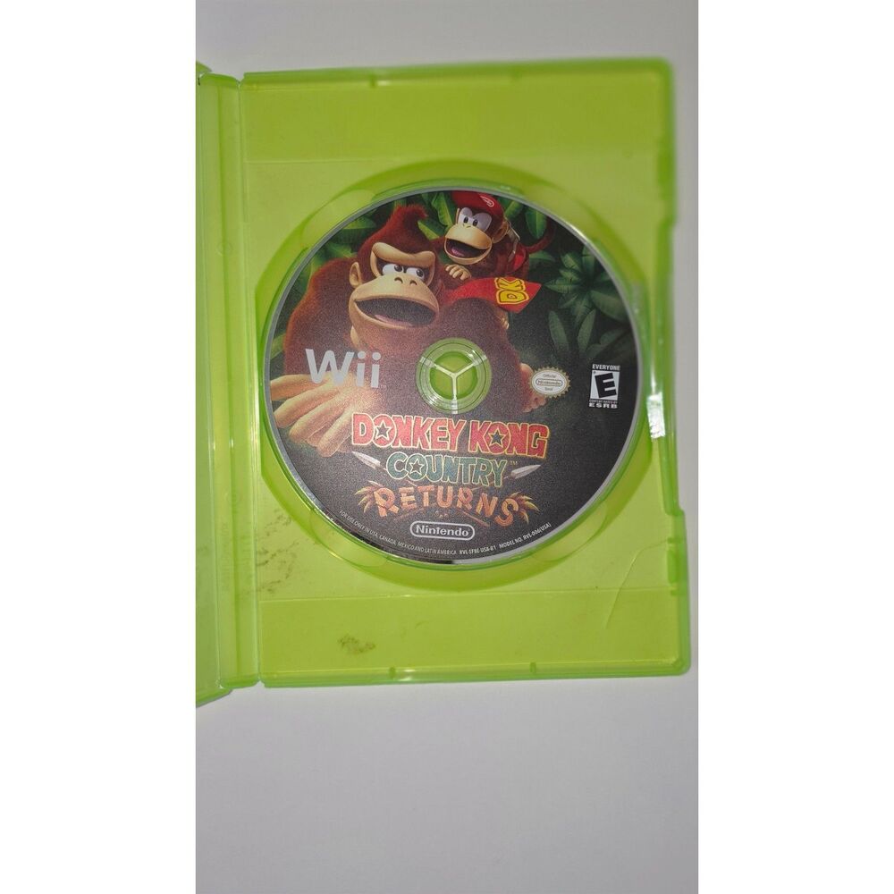 Donkey Kong Country Returns - Nintendo Wii Game - Classic Platformer